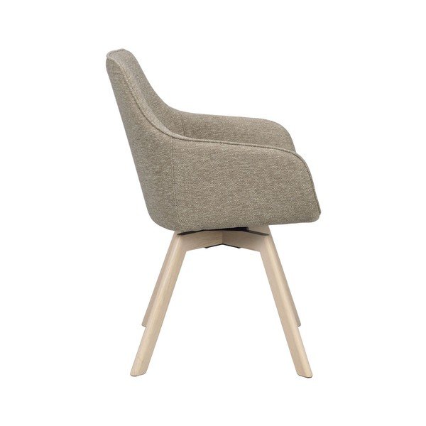 Bež oblazinjeni jedilni stoli v kompletu 2 ks Alison – Rowico-image-3