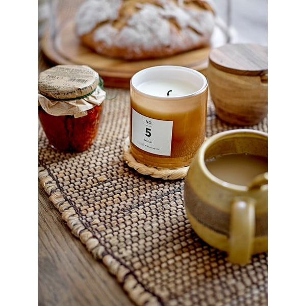 Namizni tekač iz bombaža in jute 180x35 cm Im - Bloomingville-image-1