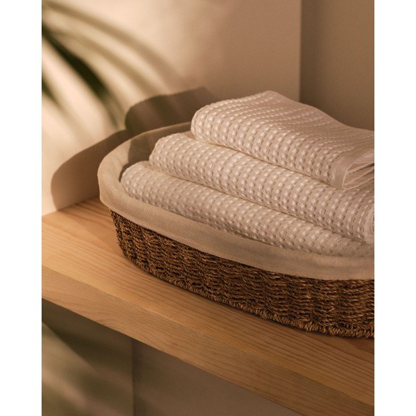 Košara iz morske trave 60.5x44.5x11 cm Tossa – Kave Home-image-1