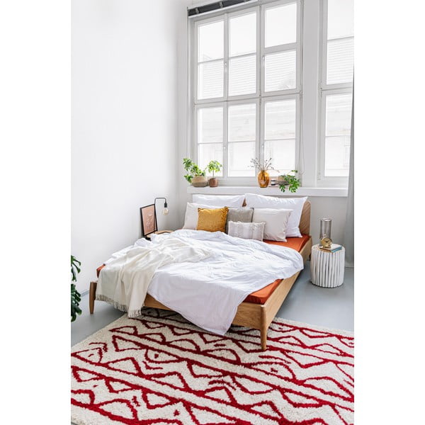 Bela bombažna posteljnina za zakonsko posteljo Bonami Selection, 160 x 200 cm-image-4