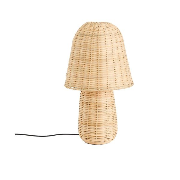 Namizna svetilka iz ratana v naravni barvi (višina 65 cm) Neuda – Kave Home