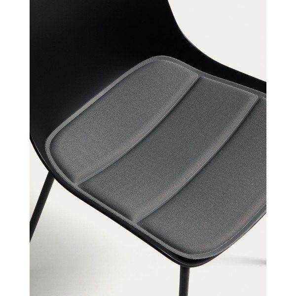 Siva vrtna sedežna blazina 43x45 cm Sindera – Kave Home-image-4