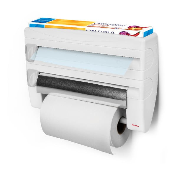 Škatla za kuhinjske brisače in druge pripomočke Metaltex, dolžina 38 cm-image-4