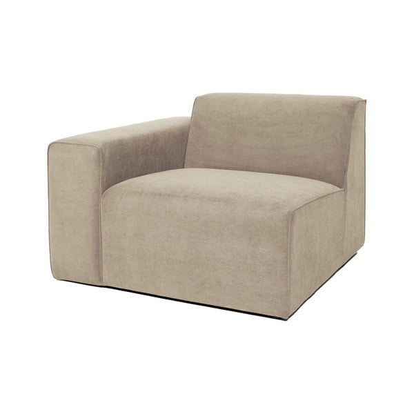 Bež končni modul kavča Scandic Sting, 101 cm, levi kot-image-2