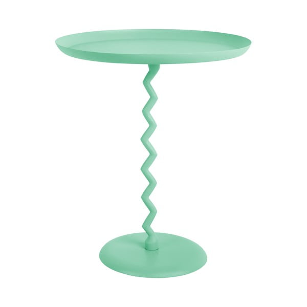 Kovinska okrogla stranska mizica ø 44 cm Zig Zag – Leitmotiv