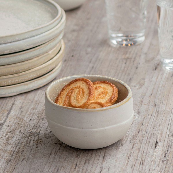 Bele/bež skledice iz kamna v kompletu 2 ks Sand Grain – Mette Ditmer Denmark-image-3