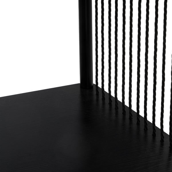 Črna klubska mizica 40x80 cm Manila – Casa Selección-image-4