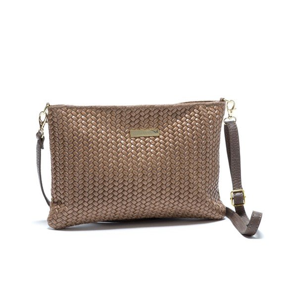 Sivo-rjava usnjena torbica Isabella Rhea št. 8029-image-3