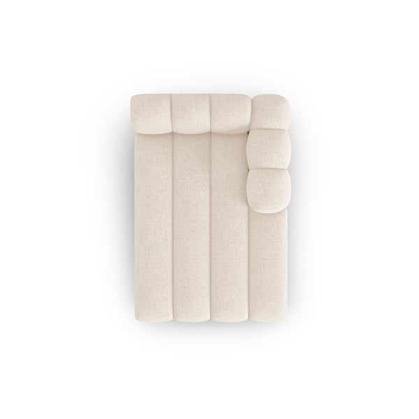 Kremno bel ležalnik (desni kot) Lupine – Micadoni Home-image-3