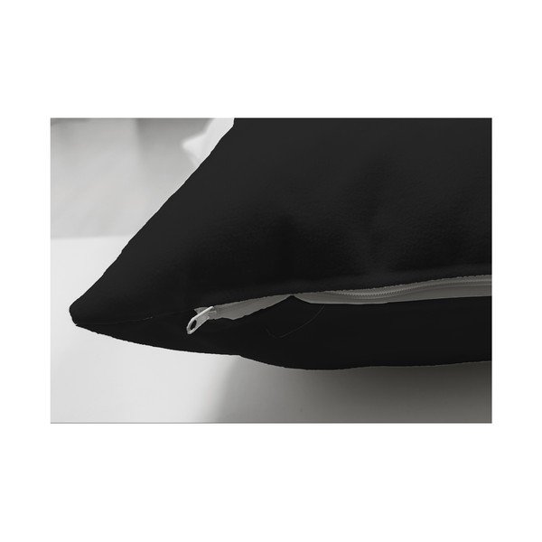 Črna prevleka za vzglavnik Minimalist Cushion Covers, 45 x 45 cm-image-2