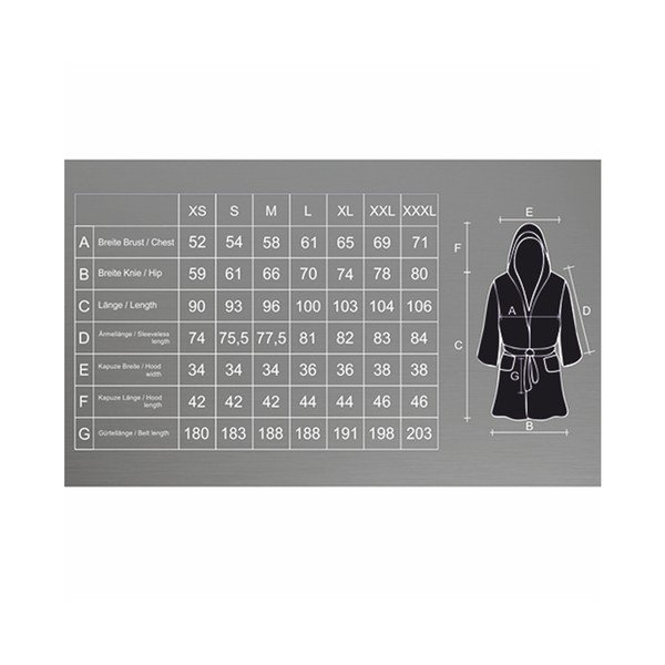 Vijoličen unisex kopalni plašč iz mikrovlaken DecoKing Robby, velikost XL-image-1