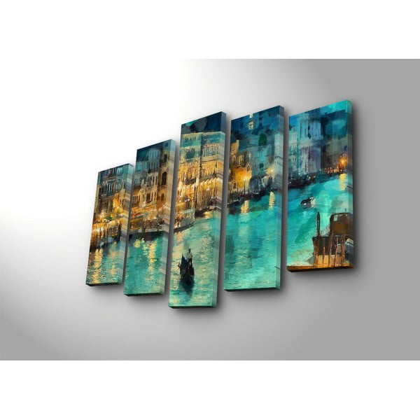 Slike v kompletu 5 kos Venice - Wallity-image-2