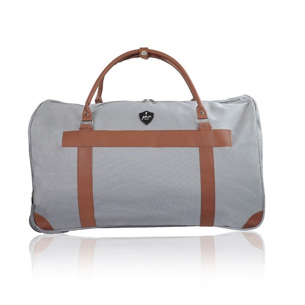 Siva potovalna torba na kolesih GENTLEMAN FARMER Oslo, 93 l-image-4