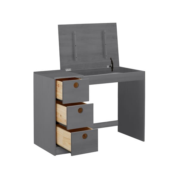 Pisalna miza iz masivnega bora 50x100 cm Alpi – Støraa-image-2