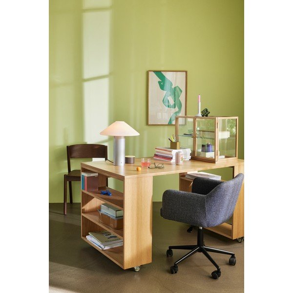 Vitrina v hrastovem dekorju 60x42x32 cm Poetic – Hübsch-image-4