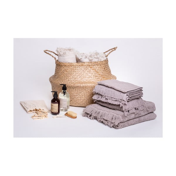 Sivi/rjavi bombažni komplet brisač 8 ks – Bonami Selection-image-3