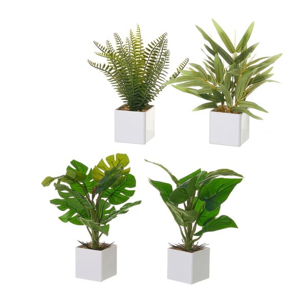 Umetne rastline v kompletu 4 ks – Casa Selección