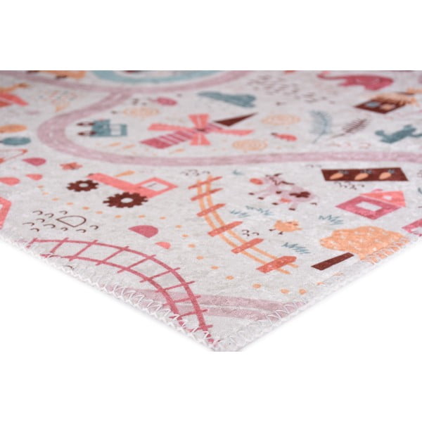 Otroška preproga 100x160 cm Pastel Neighborhood – Vitaus-image-3