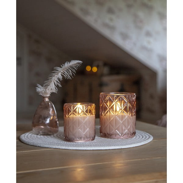 LED sveča na baterije (višina 10 cm) Flamme Romb – Star Trading-image-3