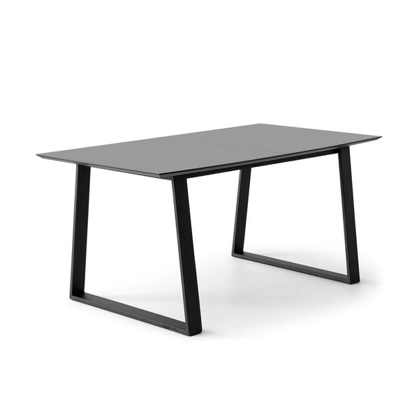 Antracitno siva raztegljiva jedilna miza 90x165 cm Meza – Hammel Furniture