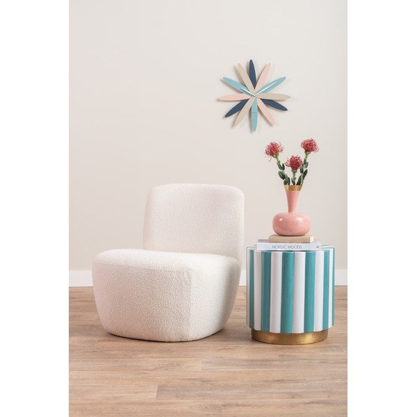 Kovinska okrogla stranska mizica ø 40 cm Candy Swirl – Leitmotiv-image-1