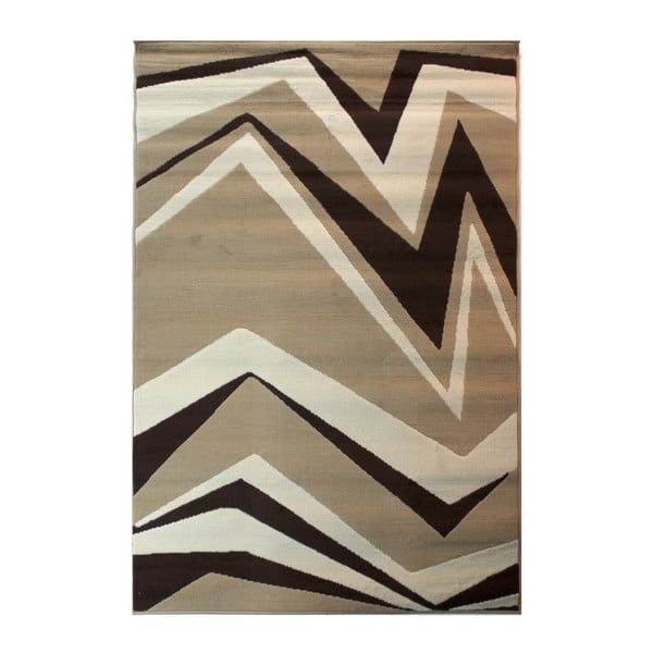 Bež in rjava preproga Flair Rugs Element Shard, 80 x 150 cm