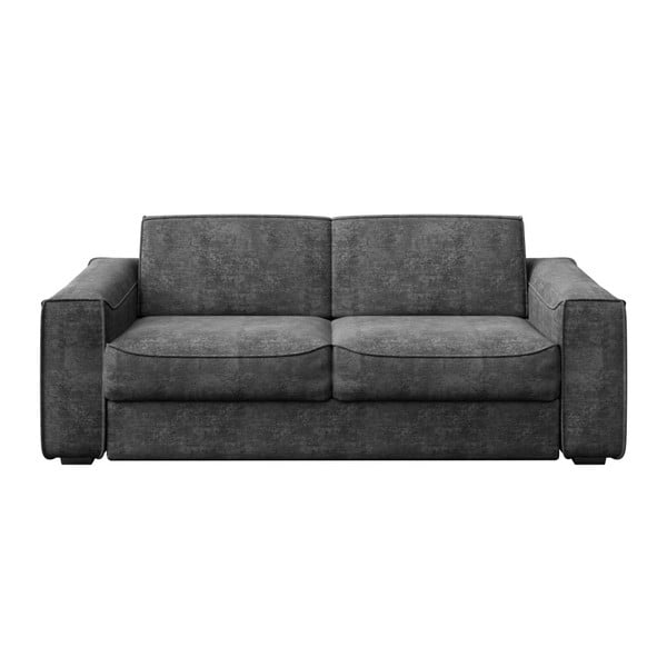Temno siv raztegljiv kavč MESONICA Munro, 224 cm