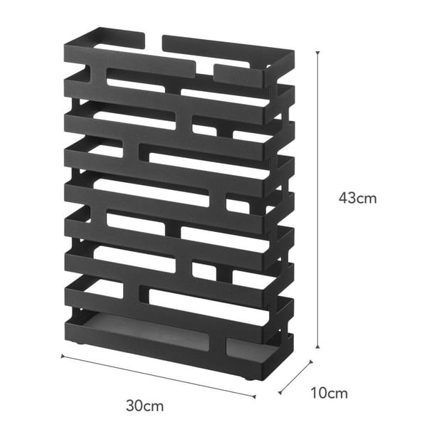 Črno stojalo za dežnike YAMAZAKI Himeji-image-3