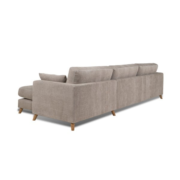 Siva kotna sedežna garnitura (desni kot) Faria - Scandic-image-2