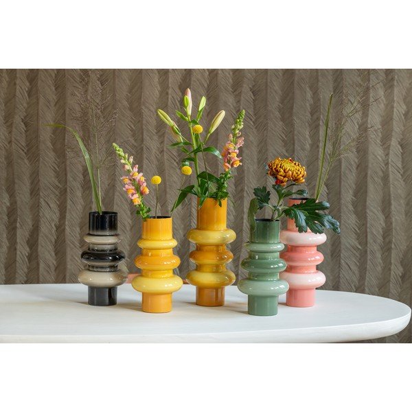 Oranžna železena vaza (višina 30 cm) Grato – PT LIVING-image-2