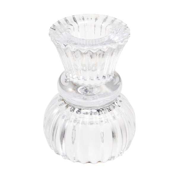 Nizek svečnik iz prozornega stekla - Rex London-image-1