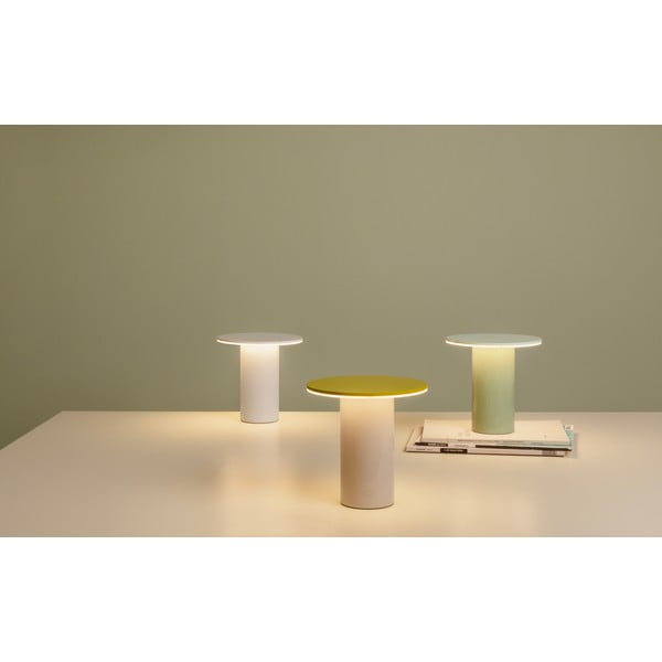 Zelena LED zatemnitvena namizna svetilka (višina 18 cm) Fungo – Remember-image-4