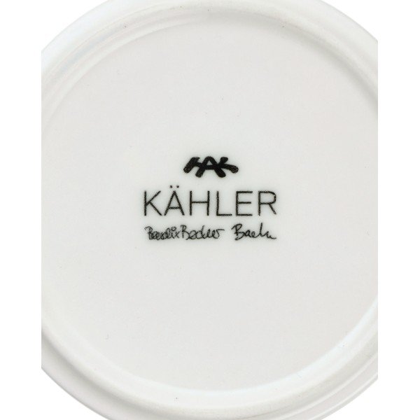 Porcelanasti svečnik v zlati barvi Kähler Design Nobili, višina 25,5 cm-image-4