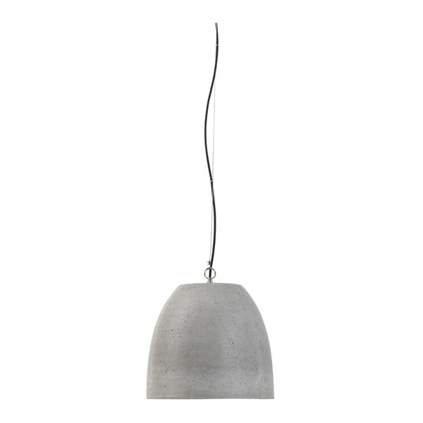 Črna/siva viseča svetilka z betonskim senčnikom ø 36 cm Malaga – it's about RoMi