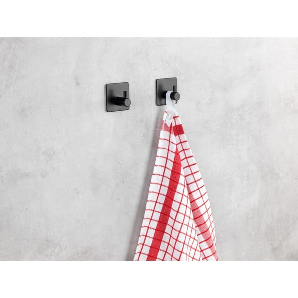 Obešalniki v kompletu 2 ks iz nerjavečega jekla z namestitvijo brez vrtanja Ureo – Wenko-image-1