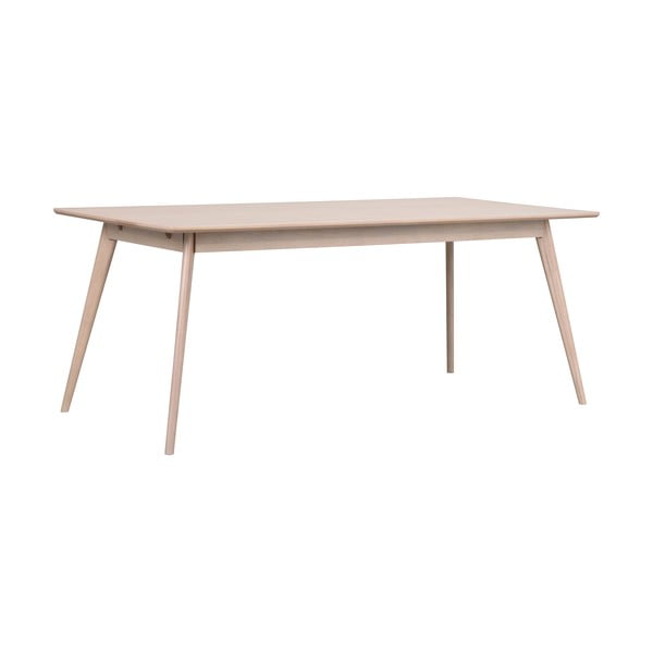 Raztegljiva jedilna miza s ploščo v hrastovem dekorju 190x90 cm Yumi - Rowico-image-3