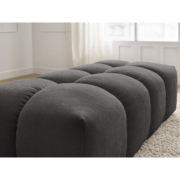 Temno siv tabure iz šenilje Everest – Bobochic Paris-image-4