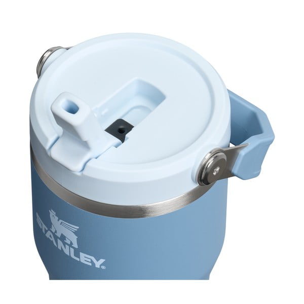 Prašno modra termovka iz nerjavečega jekla 600 ml IceFlow™ Flip Straw 2.0 Tumbler Indigo – Stanley-image-2