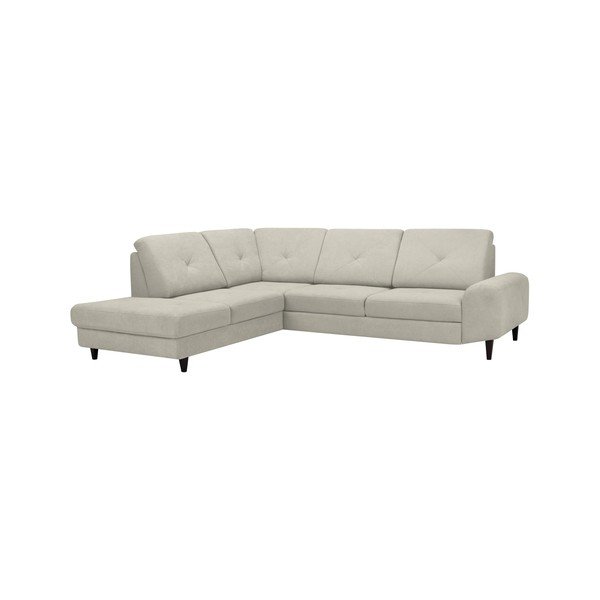 Bež kotna raztegljiva sedežna garnitura Windsor & Co Sofas, levi kot Beta-image-1