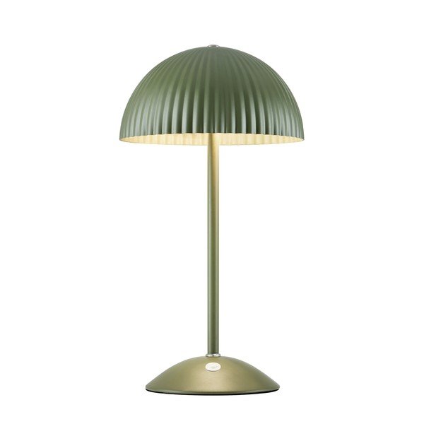 Zelena kovinska namizna svetilka (višina 33,5 cm) Zin – Markslöjd