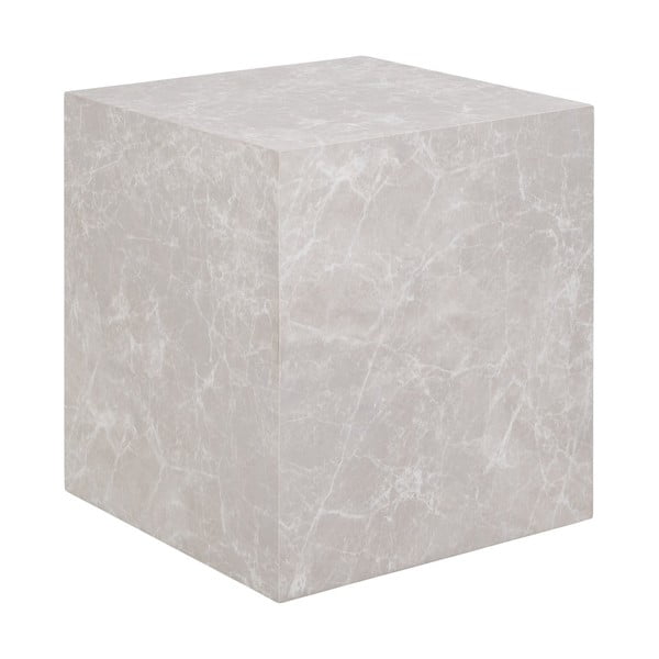 Stranska mizica v marmornem dekorju 40x40 cm Prague – House Nordic