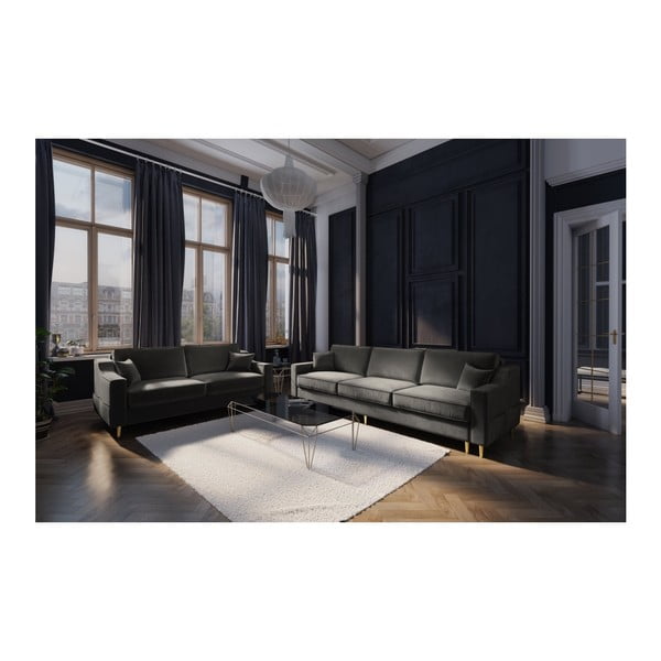 Temno siv dvosed Mazzini Sofas Marigold-image-3