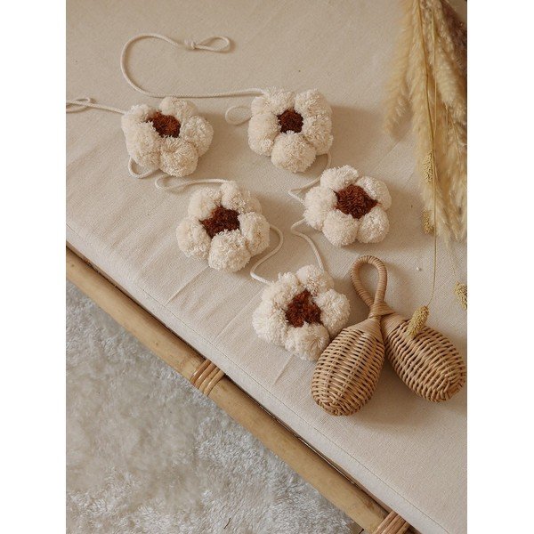 Otroška girlanda Daisies - Malomi Kids-image-3