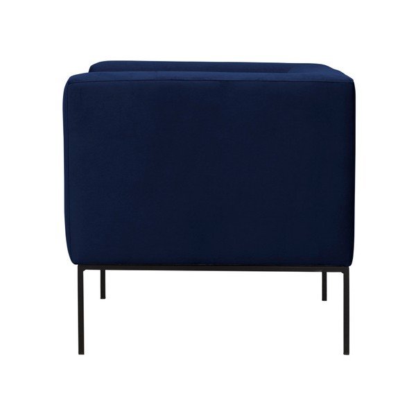 Temno moder žametni fotelj Windsor & Co Sofas Neptune-image-3