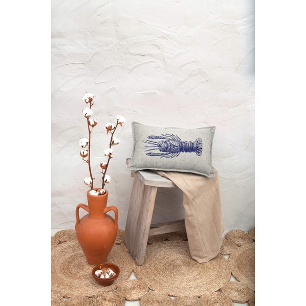 Lanena okrasna blazina Really Nice Things Lobster, 50 x 35 cm-image-1