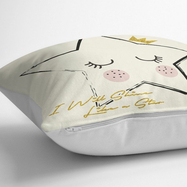 Otroška prevleka za blazino Modern Star - Minimalist Cushion Covers-image-1