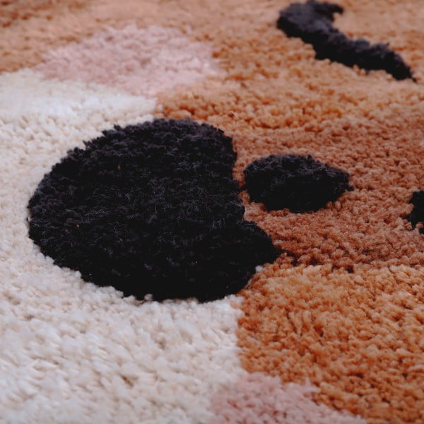 Otroška bombažna ročno izdelana preproga Nattiot Little Cheetah, 65 x 125 cm-image-1