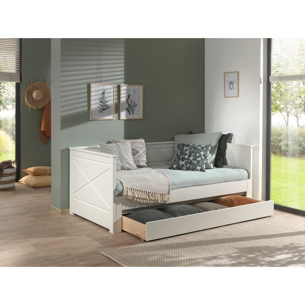 Bel otroški predal za pod posteljo PINO – Vipack-image-1