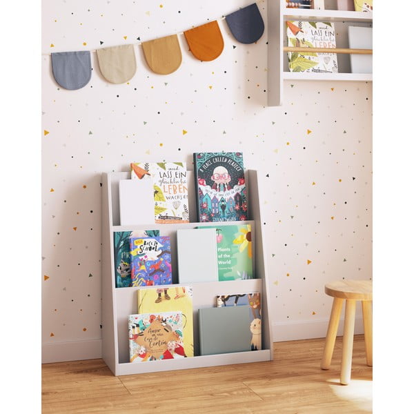 Bel otroški regal 59,5x69,5x23 cm Adiventina – Kave Home-image-1