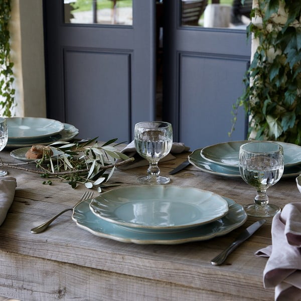 Turkizni keramičen krožnik Costa Nova Alentejo, ⌀ 27 cm-image-2